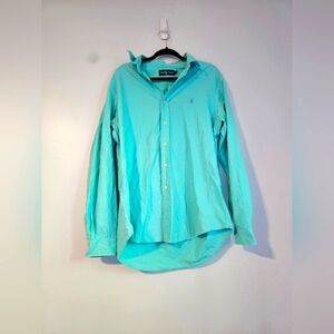 Mint Men's Polo by Ralph Lauren Button Down Shirt